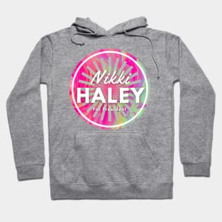 Nikki Haley for President 2024 (swirl) Hoodie